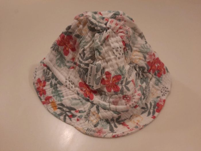 Chapeau bébé fille petit beguin