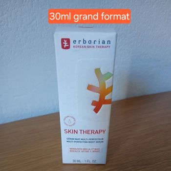 Skin therapy serum nuit erborian