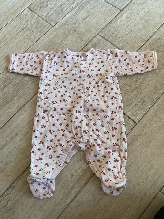 Pyjama velours Petit Bateau - 3M-60cm - photo numéro 3