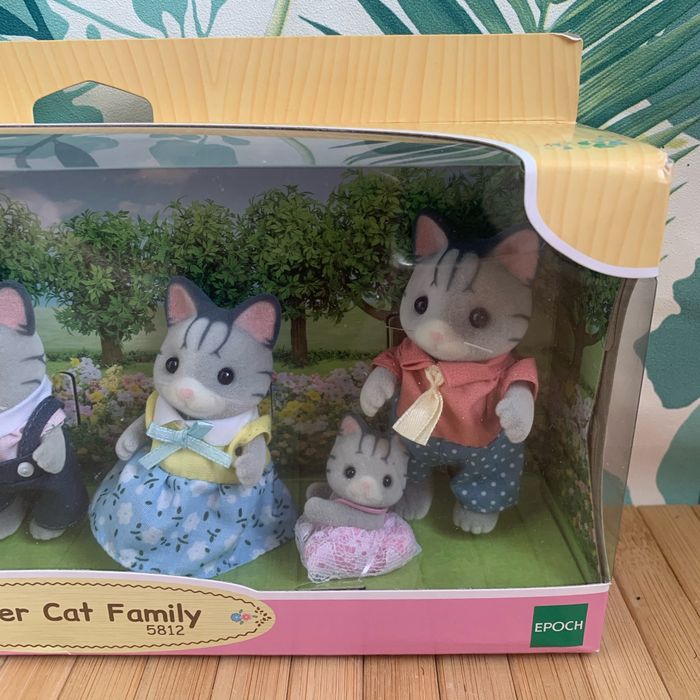 Fisher cat family sylvanian families 5812 - photo numéro 3