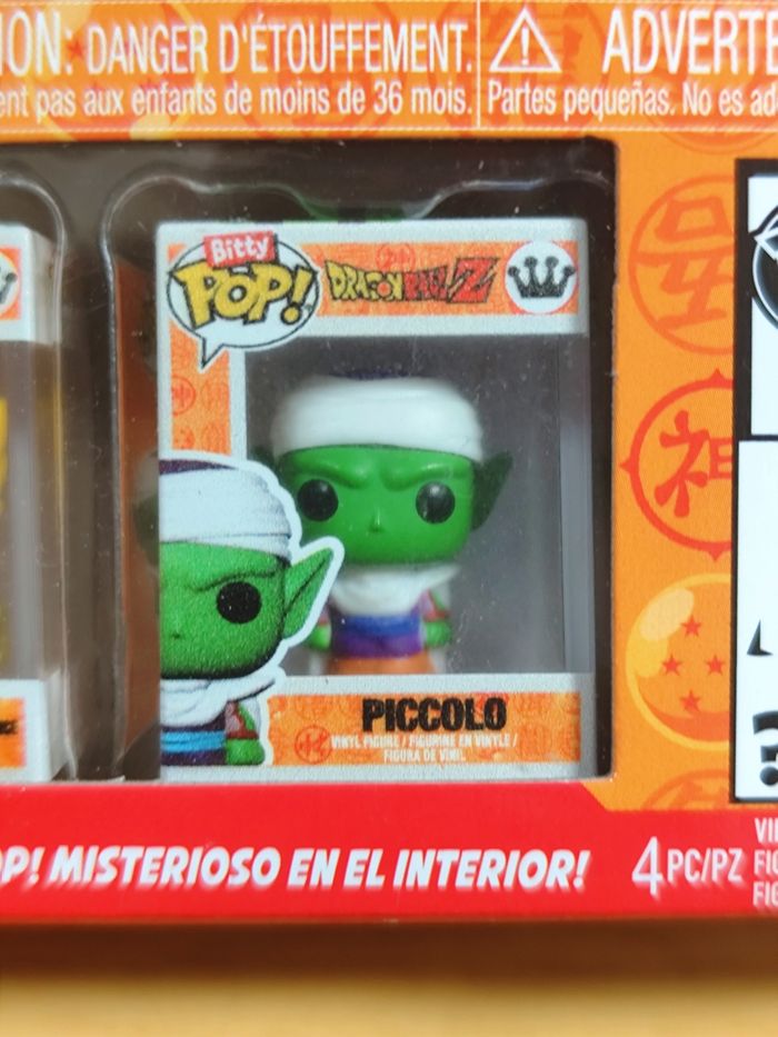 Lot 2 Boîtes X4 Bitty Pop! - Dragon Ball Z (Goku, Vegeta, Frieza, Buu, Vegito, Piccolo) - photo numéro 9