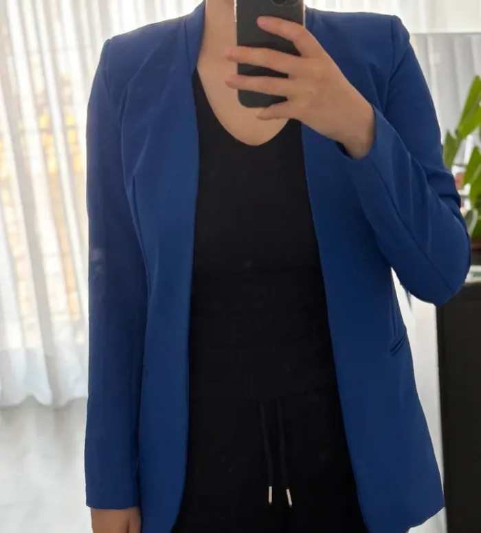 Blazer bleu - photo numéro 2