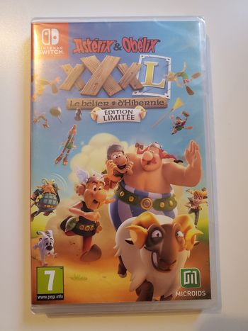 Asterix et Obelix XXXL sur Nintendo Switch Neuf sous blister jamais ouvert.