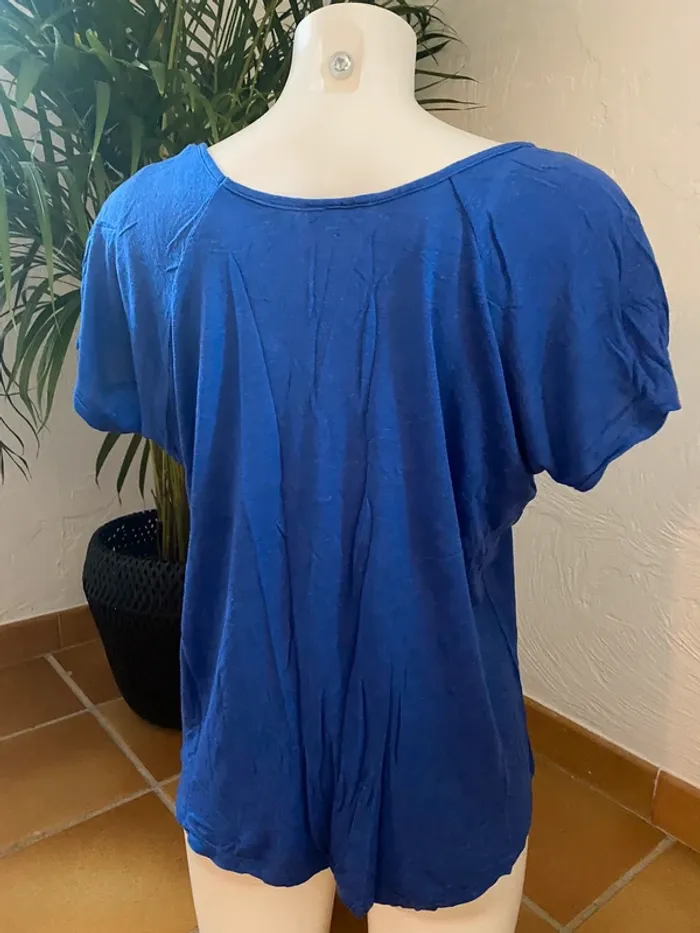 Tee shirt bleu - t shirt - photo numéro 2