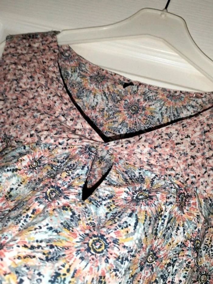 Débardeur fleuri T46 - photo numéro 3