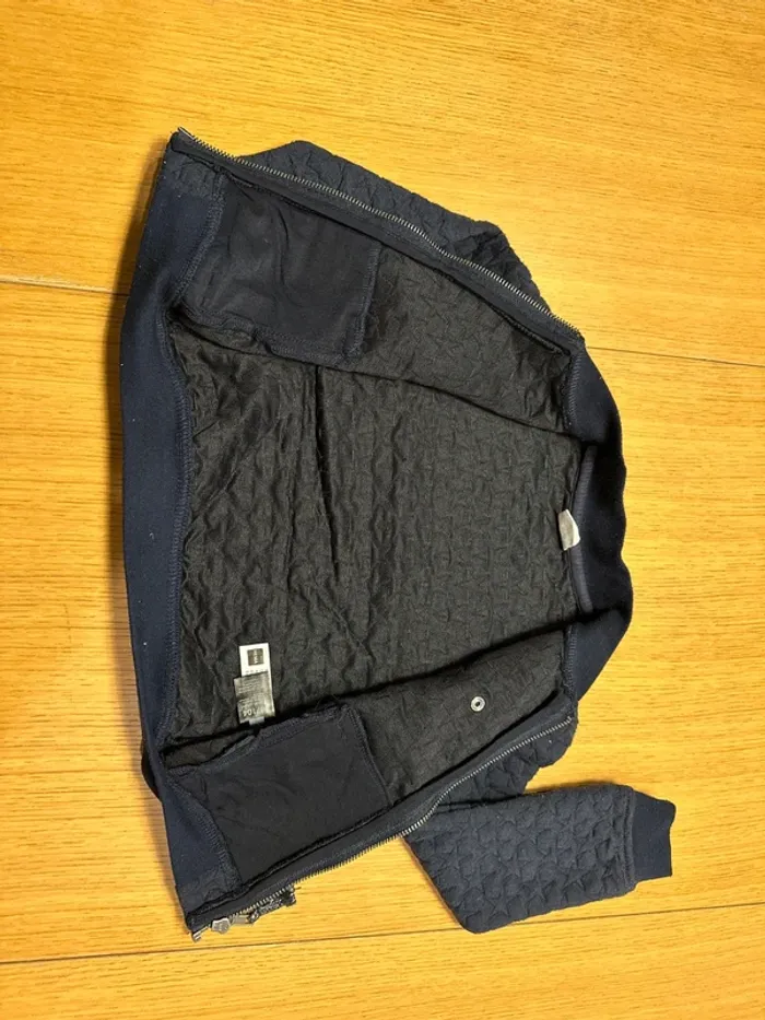 Veste mi-saison bleu marine étoile Hema - photo numéro 3