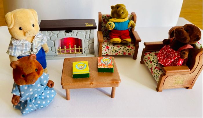 Sylvanian Families - salon et figurines - photo numéro 1