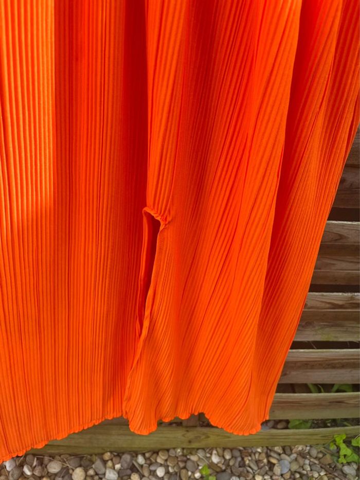Robe longue orange - Taille XL - photo numéro 8