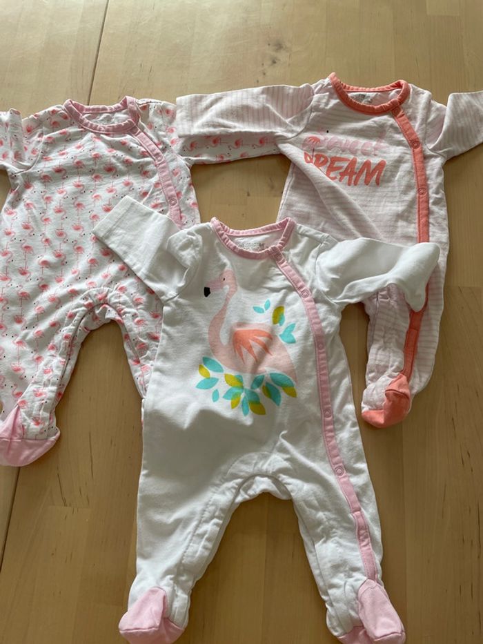 Lot de 3 pyjamas légers fille orchestra en 1 mois