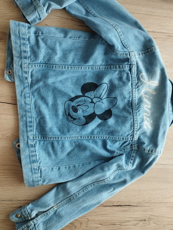 Veste en jean Minnie 6 ans - photo numéro 4