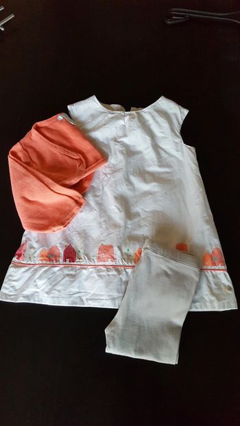 Ensemble robe bébé