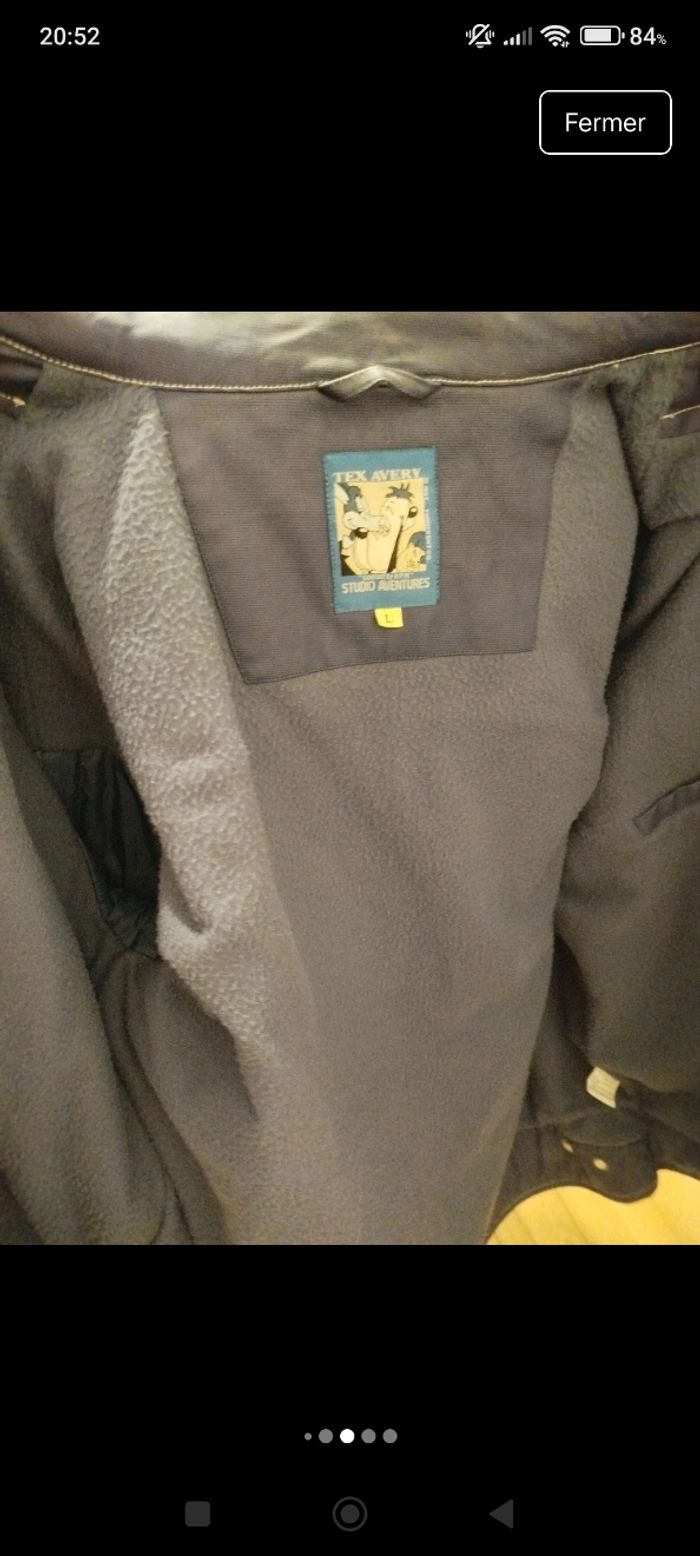 Veste Tex Avery taille L - photo numéro 5