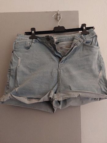 Short en jeans
