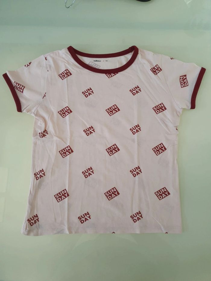 Tee-shirt MC court 14 ans