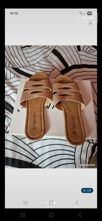 Nue pied femme