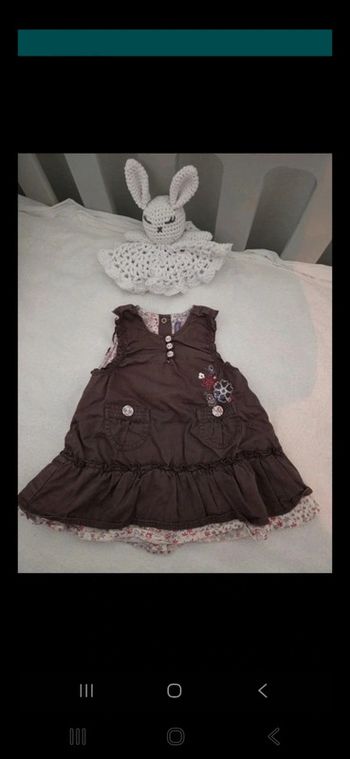 Robe 3 mois mini adelie