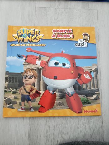 Livre Super Wings Gonflé à bloc