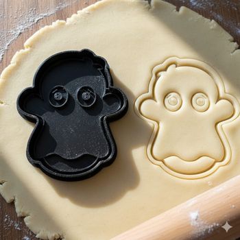 Emporte-pièce fantôme pour biscuits et pâtisseries créatives - 8 cm