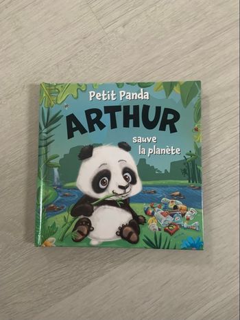 Livre Petit panda Arthur sauve la planète 