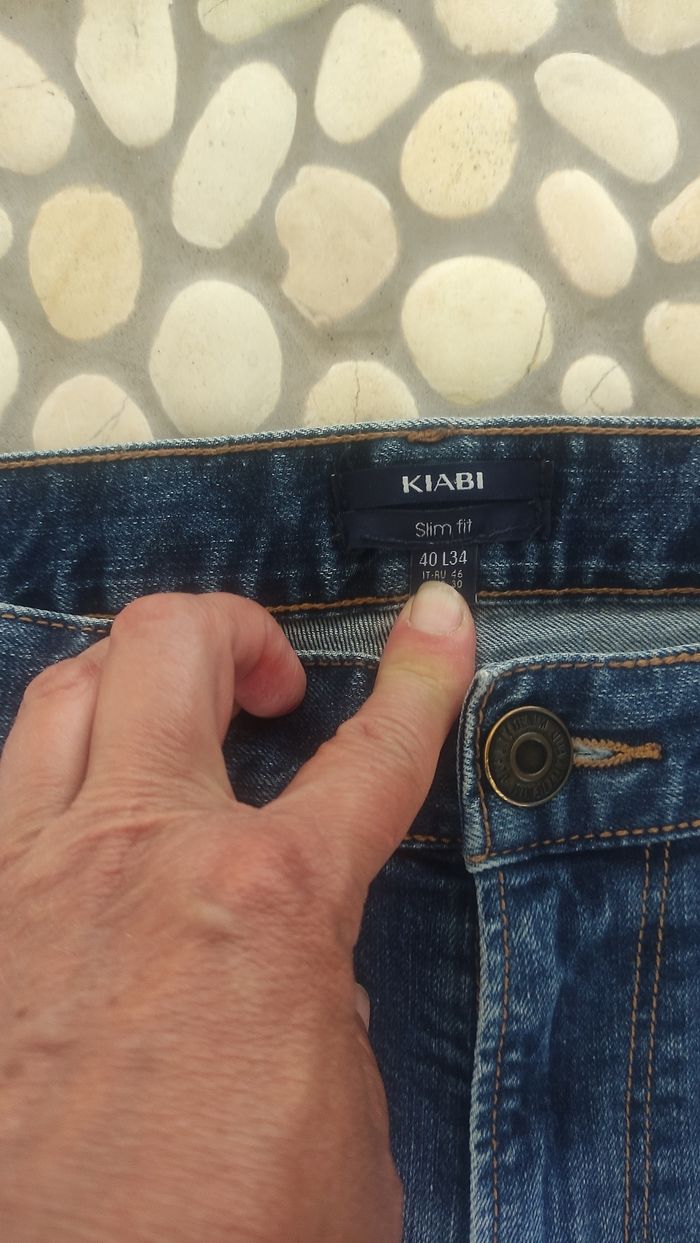 Jean taille 40 slim fit homme - photo numéro 3