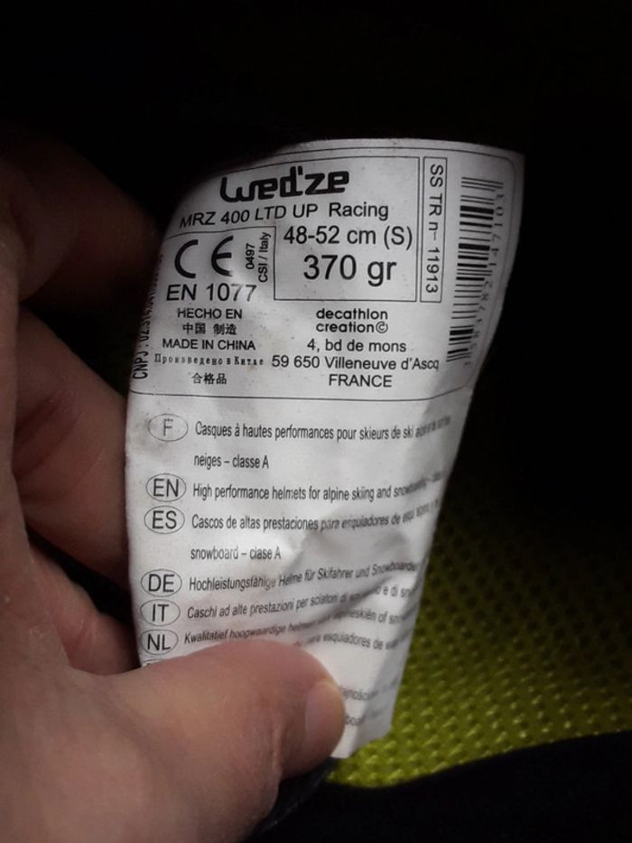 Casque ski enfant - photo numéro 6