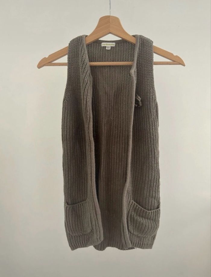 Gilet marron Verbaudet