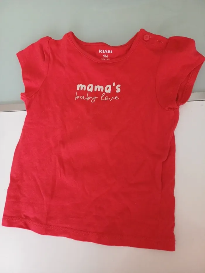 T-shirt 9 mois