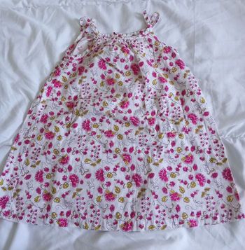 Robe tunique fleurie 6 mois 