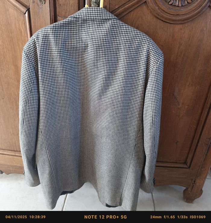 Veste homme pied de poule - photo numéro 3