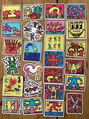 25 Stickers style streetart