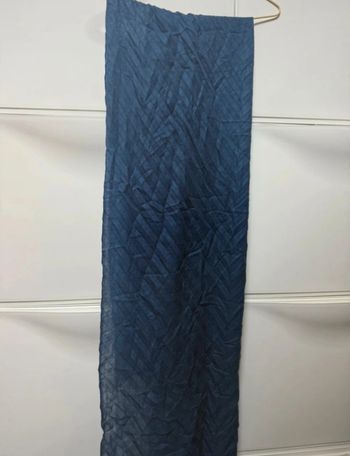 Écharpe bleu camaïeu