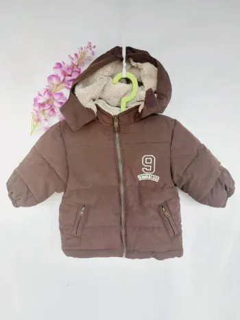 Blouson avec capuche chaud Kimbaloo 12 mois