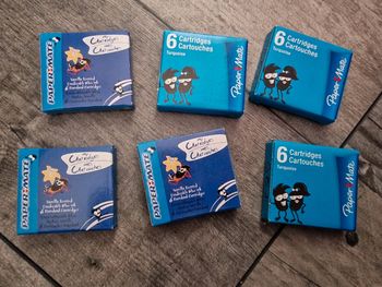 Lot de cartouches stylos plumes