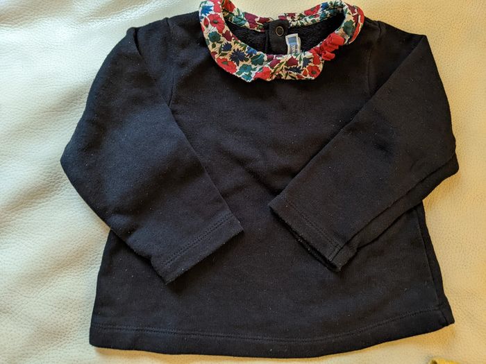 Lot de 2 sweats Jacadi Orchestra 23 mois 86 cm bébé fille - photo numéro 3