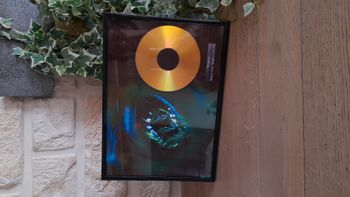 Réplique disque d'or encadré Laylow - Trinity