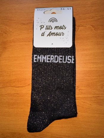 CHAUSSETTE A PAILLETTES 3€