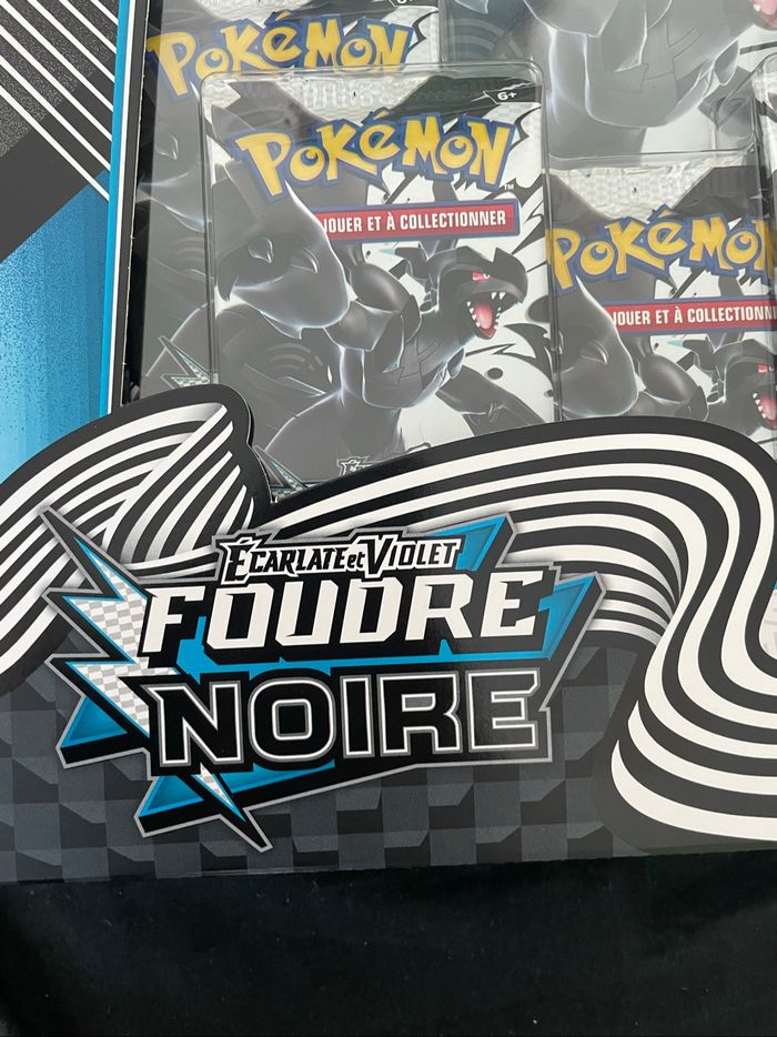 Pokémon classeur ev10.5 foudre noir - photo numéro 3
