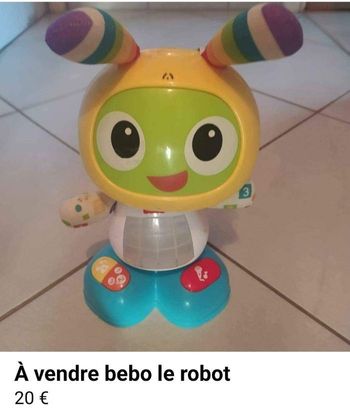 A vendre bebo le robot