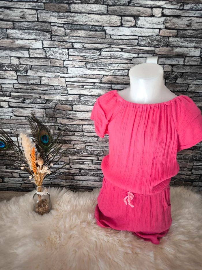 🩷 Superbe combishort fushia In Extenso en 8 ans 🩷