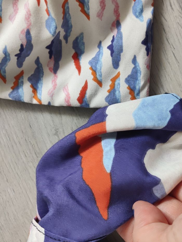 Foulard coloré My little box + sachet tissu assortit - photo numéro 4