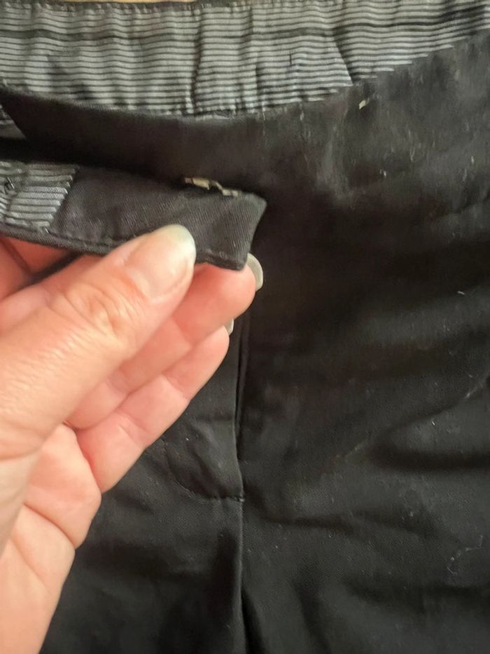 Pantalon droit noir camaïeu taille 38 - photo numéro 3