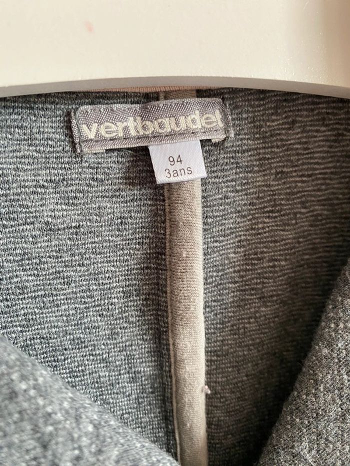 Veste tailleur grise Vertbaudet - photo numéro 3