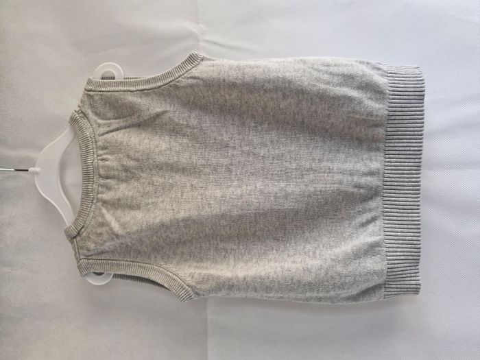Pull sans manches 4 ans Kiabi Gris - photo numéro 2