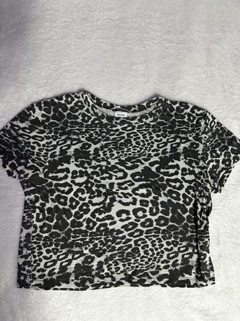 Haut Bershka noir et blanc