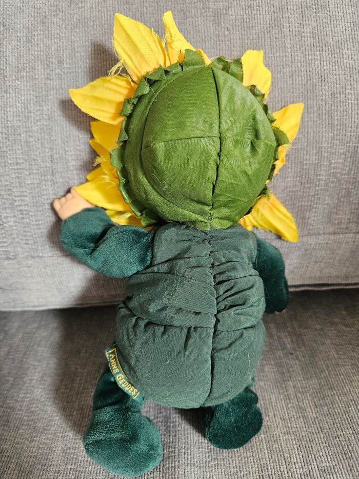 Poupée de collection Anne Geddes tournesol - photo numéro 3
