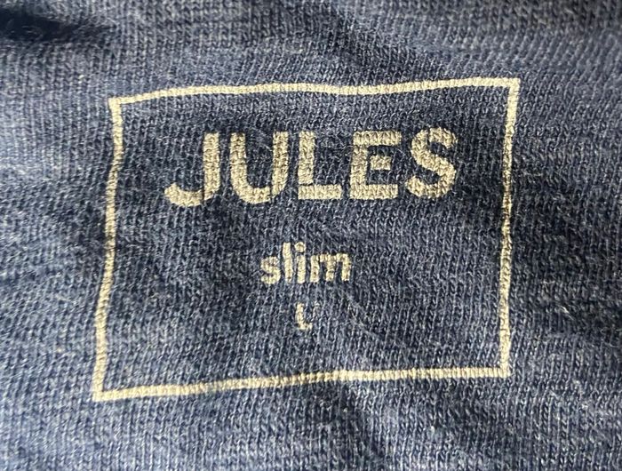 Tee-shirt »Jules »bleu marine et fleurs multicolores - photo numéro 6