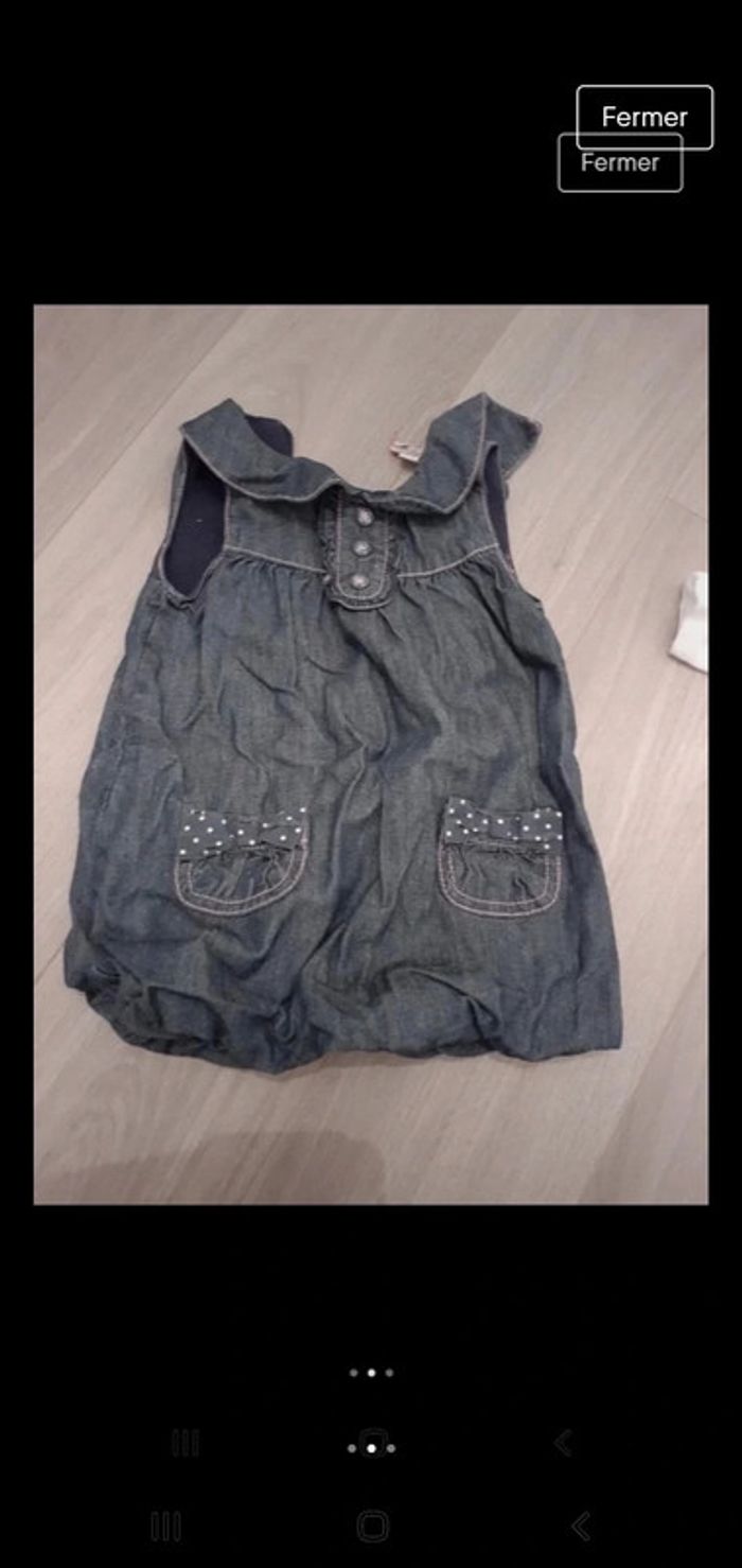 Robe aspect jean - photo numéro 2