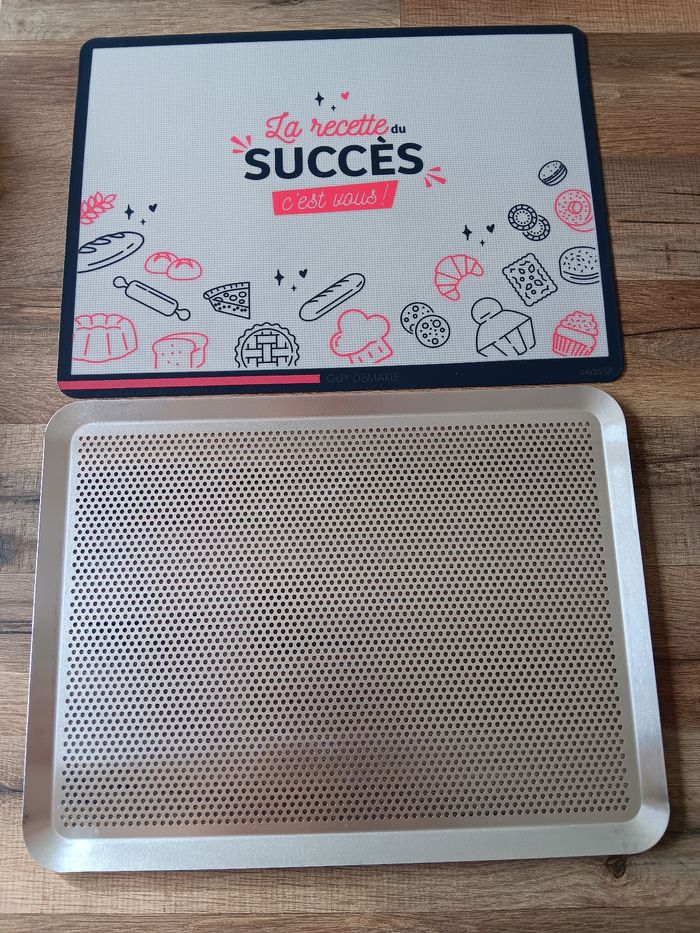 Plaque et toile de cuisson édition limitée guy demarle orha