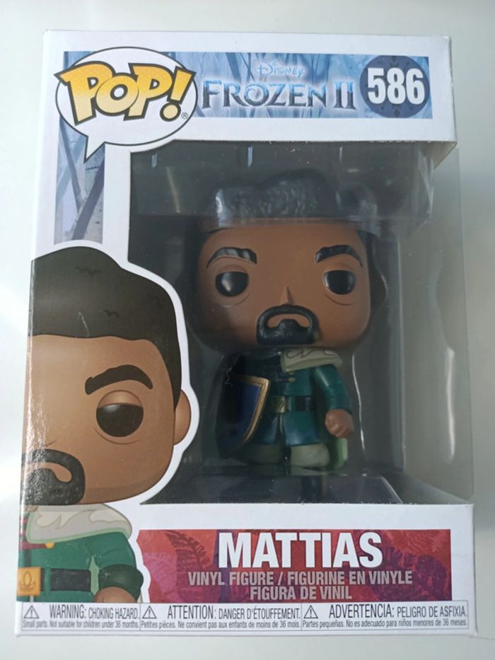 Lot de 2 Figurines Funko pop Disney frozen 2 : n°586 Mattias et n°582 Anna - photo numéro 12