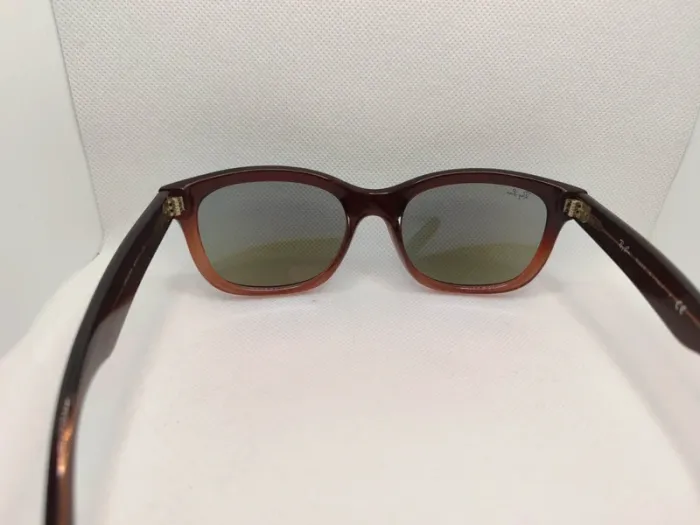 Lunettes de soleil Ray ban 4159 marron - photo numéro 2